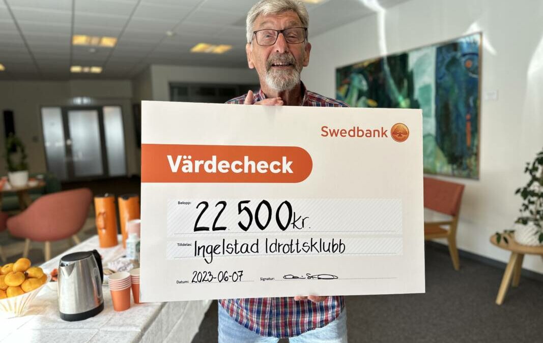 Swedbank sponsrar fem manna målen
